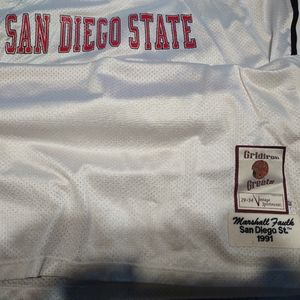 Marshall faulk college throwback